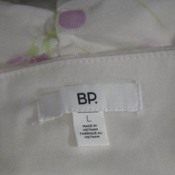 2/$10 Nordstrom V-Neck Ruched Cropped Tank Top Size Large New with Tags - Picture 3 of 6